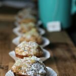 mini zucchini muffins with pineapple glaze vegan gluten free recipe