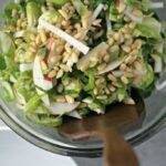 shredded brussels sprout apple salad vegan gluten free best recipe