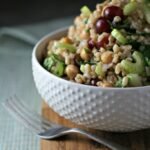 summer barley and grape salad vegan gluten free best recipe