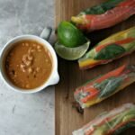 veggie spring rolls with peanut sauce vegan gluten free best recipe