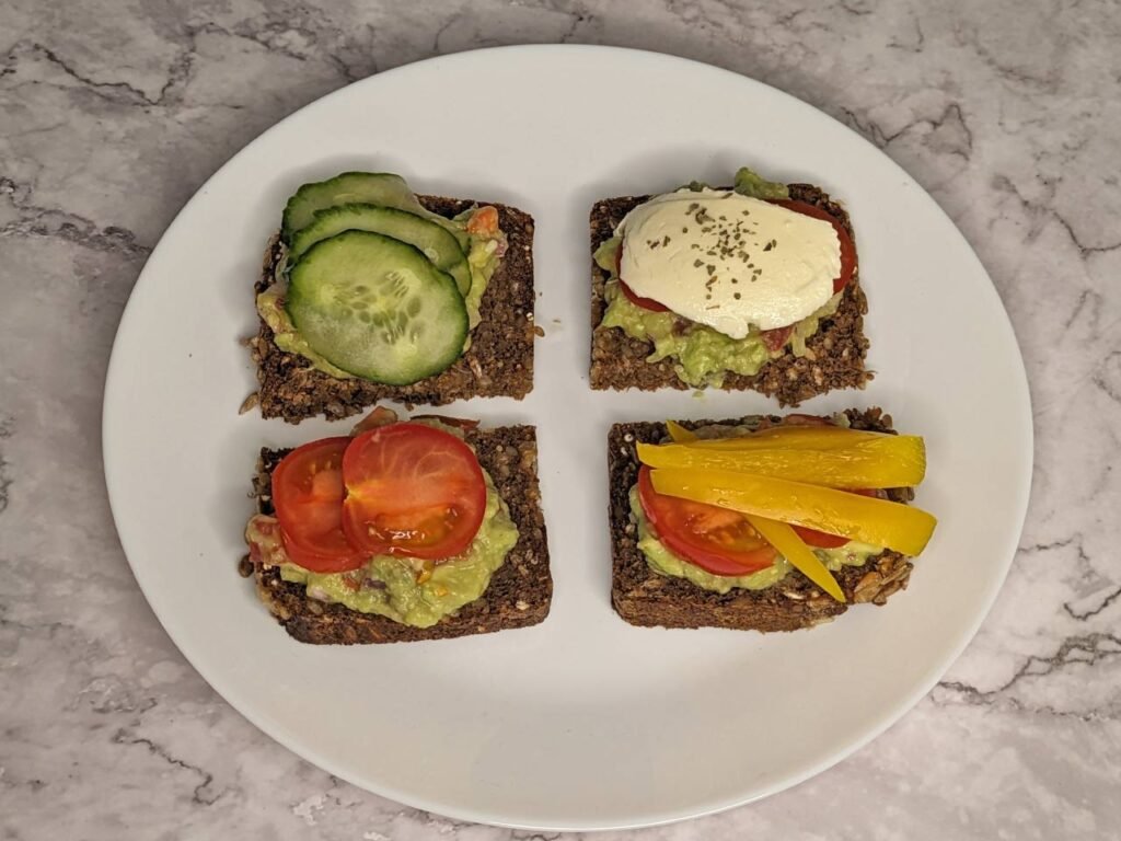 avocado toast with cucumber healthy recipes