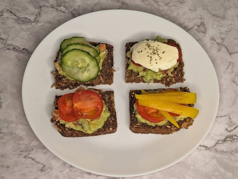 avocado toast with cucumber healthy recipes