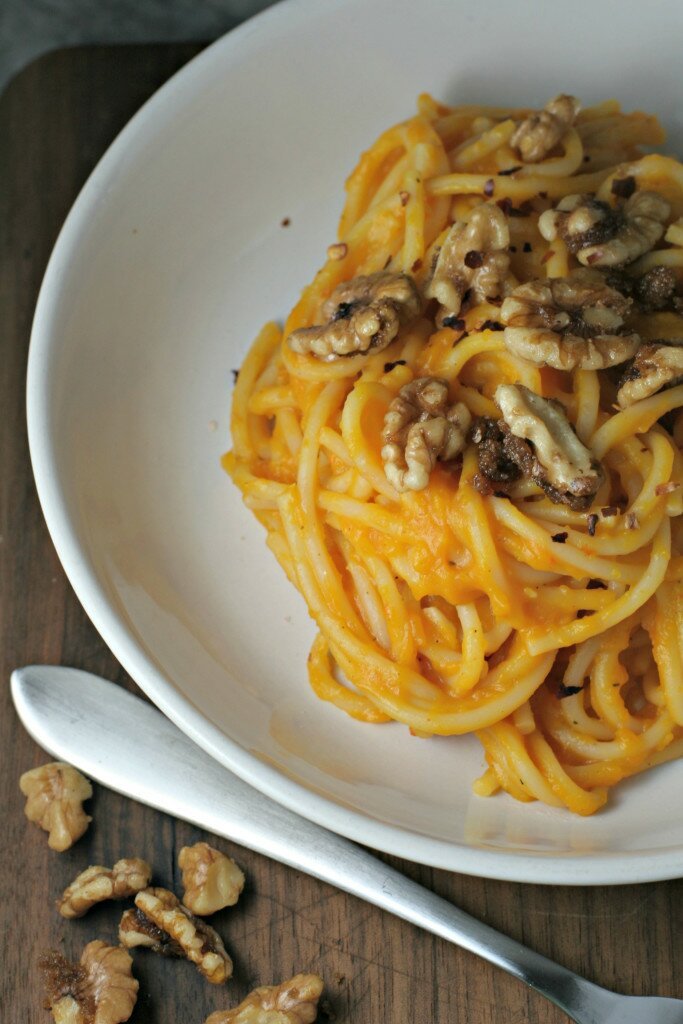 butternut squash pasta vegan gluten free recipe