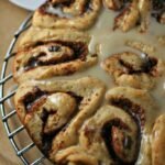 maple glazed cinnamon raisin rolls gluten free vegan best recipe