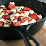 skillet strawberry smores vegan recipe