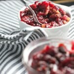 spiced cranberry apple chutney with crystallized ginger vegan gluten free best recipe