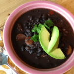 crock pot black bean and quinoa soup vegan gluten free recipe