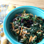 kale salad with sweet tahini dressing vegan gluten free best recipe