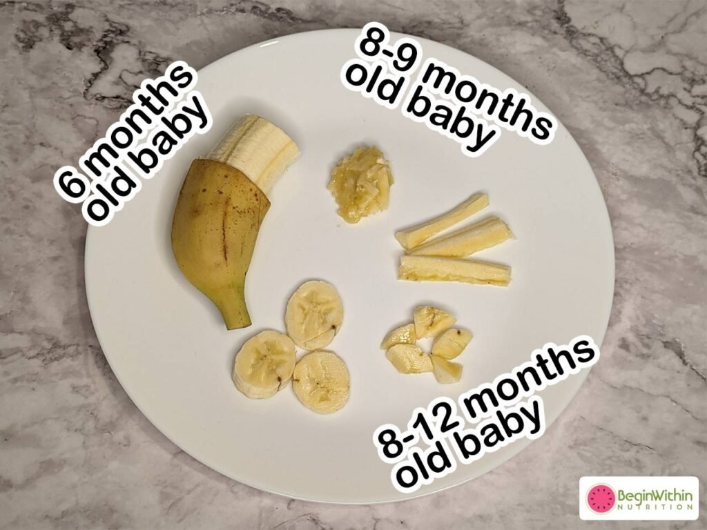 blw banana sizes per age