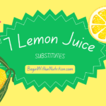 lemon juice substitutes