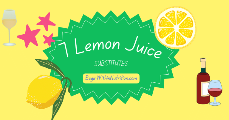 lemon juice substitutes